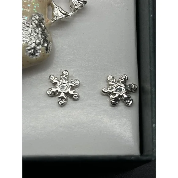 Christopher Radko shiny Brite stocking pin brooch and matching earrings - Picture 3 of 16